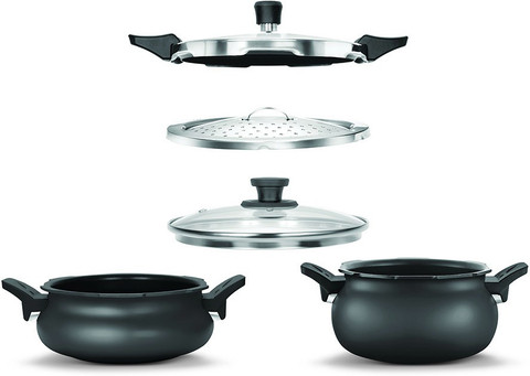 Pigeon SUPER COOKER ALL IN ONE L Outer Lid Induction Bottom