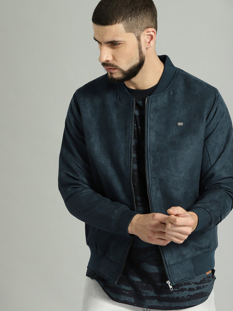 Bomber Jacket Jacket Men Flipkart Roadster Full Sleeve Solid Men