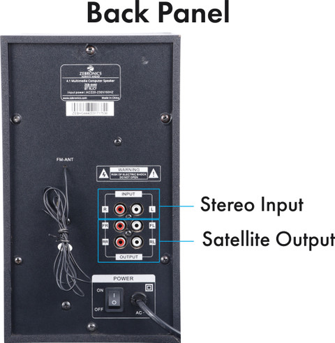 Buy ZEBRONICS BT4440 RUCF 60 Watt Bluetooth Home Theatre Online