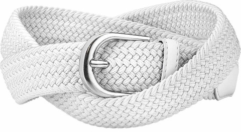 ZORO Men Women Casual White Canvas Belt White Price in India