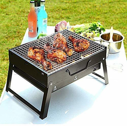 Continental BBQ Portable Charcoal Foldable Portable Grill Outdoor