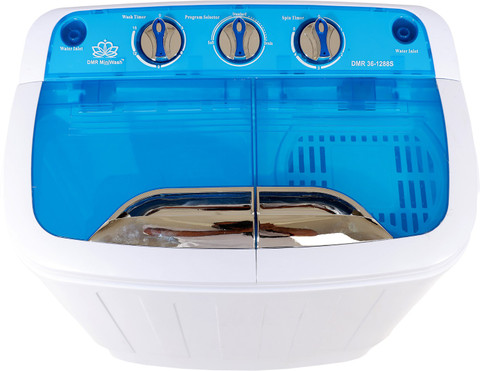 DMR kg Semi Automatic Top Load Washing Machine White, Blue