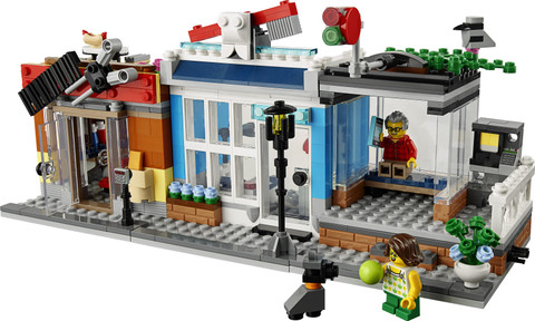 LEGO 31097 Townhouse Pet Shop Café(969Pcs) 31097 Townhouse Pet