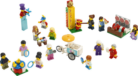 LEGO 60234 People Pack Fun Fair(183Pcs) 60234 People Pack