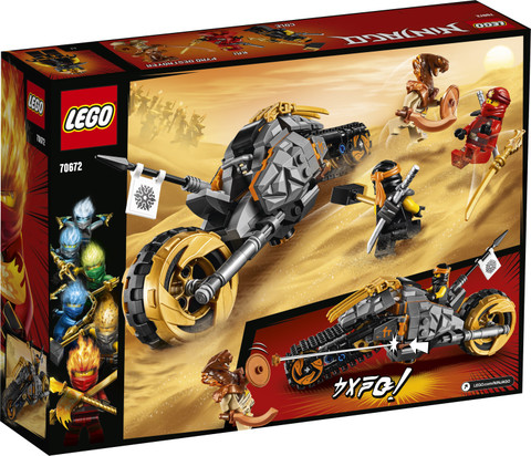 Rkmn  LEGO 70672 Cole's Dirt Bike(212Pcs) - 70672 Cole's Dirt Bike