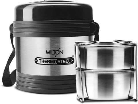 MILTON Thermosteel Legend Container Tiffin Stainless Steel Steen Plain  Lunch Box Containers Lunch Box