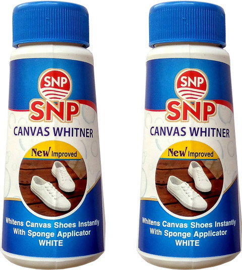 SNP White Canvas Polish Canvas Shoe Liquid Polish Price in India