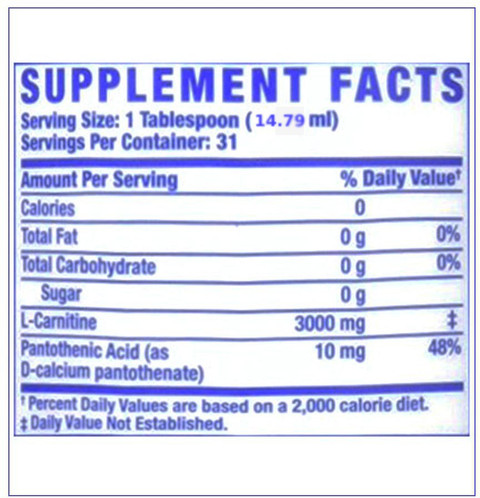 RONNIE COLEMAN Signature Series L-Carnitine 3000 Mg Liquid Blue Raz Price  in India