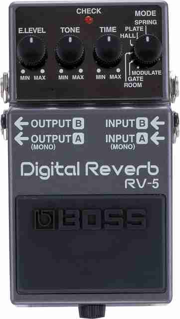 ギター boss rv 5 BOSS BOSS RV-5 Digital Reverb Damper & Sustain Pedal Price in
