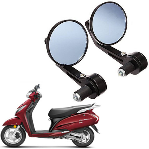 RWT Manual Rear View Mirror, Dual Mirror, Driver Side For Honda