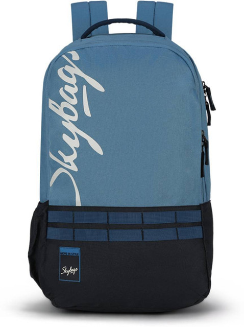 SKYBAGS XCIDE 01 (E) SCHOOL BAG SKY BLUE 21 L Laptop Backpack Blue