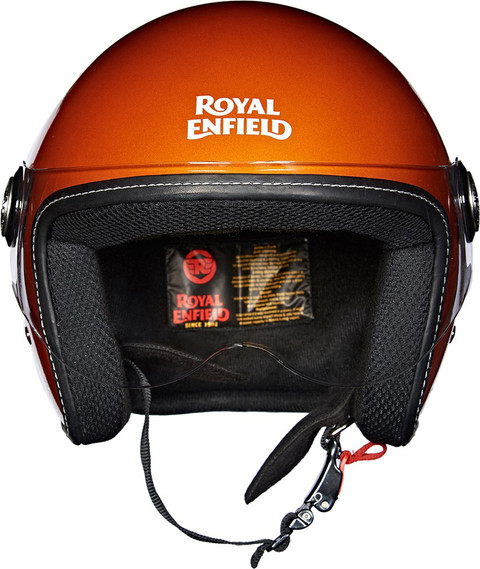 ROYAL ENFIELD BOBBER HELMET (OF) ORANGE XL 620MM Motorbike