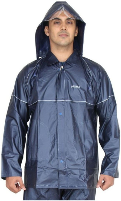 PRINCE Solid Men Raincoat Buy PRINCE Solid Men Raincoat Online