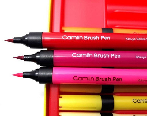 Camlin BRUSH PEN 12 SHADES (MULTICOLOR) BRUSH PEN
