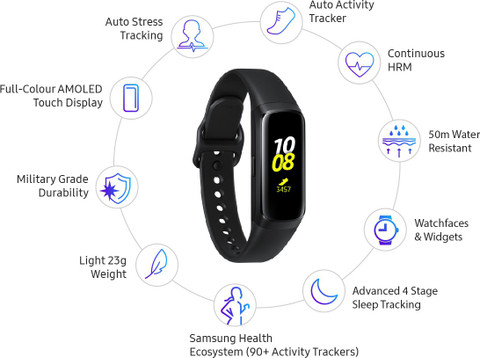 Galaxy Watch Fit Samsung Galaxy Fit Activity Tracker Bands Fitness