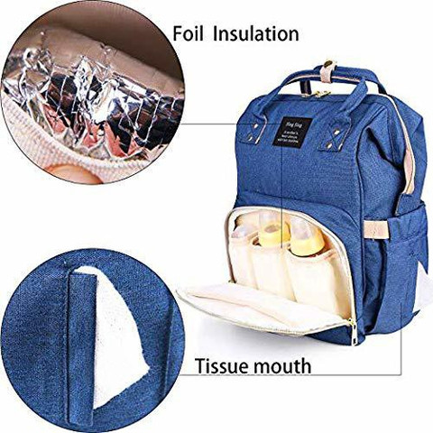 HOUSE OF QUIRK Baby Bag Maternity Backpack Diaper Bag