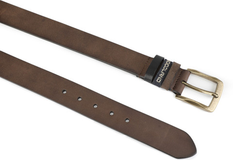 WOODLAND Men Formal Brown Genuine Leather Belt