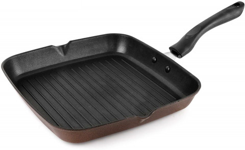 Cello Non-Stick Grill Pan – 24 cm Square, Capacity