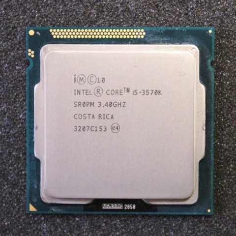 Intel i5 3570 GHz Upto GHz LGA 1155 Socket Cores Threads MB  Smart Cache Desktop Processor