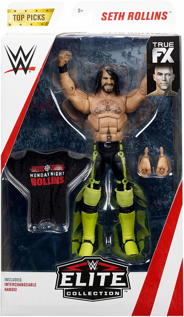 World Wrestling Entertainment WWE Elite Figure Top TALENT Seth ROLLINS