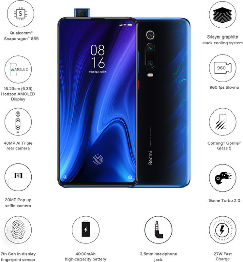 Xiaomi Pop Up Camera Phone Under 30000 Redmi K20 Pro 128 GB