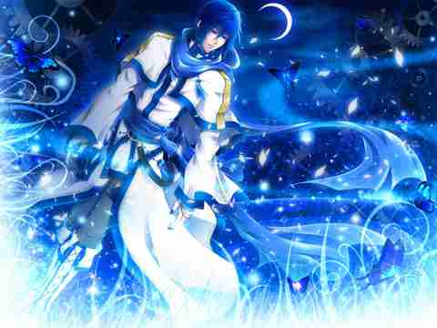 Athah Anime Vocaloid Kaito 13*19 inches Wall Poster Matte Finish