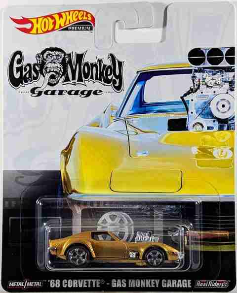 HOT WHEELS Gas Monkey Garage Corvette - Gas Monkey Garage Corvette