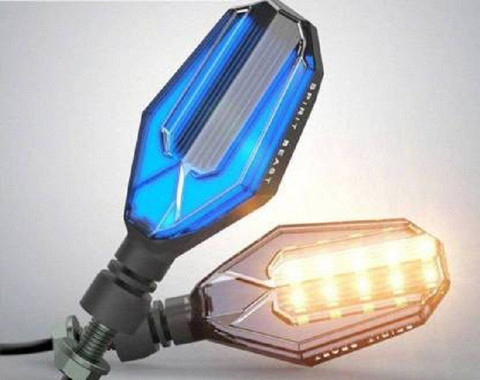 PRTEK Front, Side LED Indicator Light for Hero Passion Pro Price