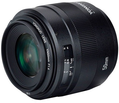 Yongnuo YN 50mm ( Canon EF ) F/1.4 Standard Prime Lens - Yongnuo