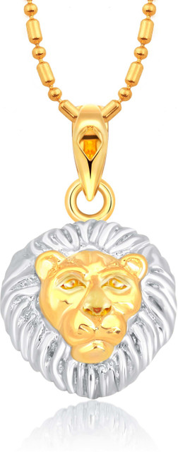 VIGHNAHARTA Zodiac sign LEO (Simha Rashi) Gold-plated Alloy