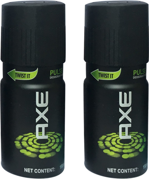 AXE PULSE (PACK OF 2) Deodorant Spray For Men