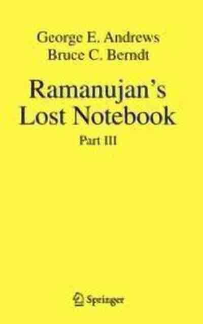 ラマヌジャン　THE LOST NOTEBOOK Ramanujan's Lost Notebook: Buy Ramanujan's Lost Notebook by