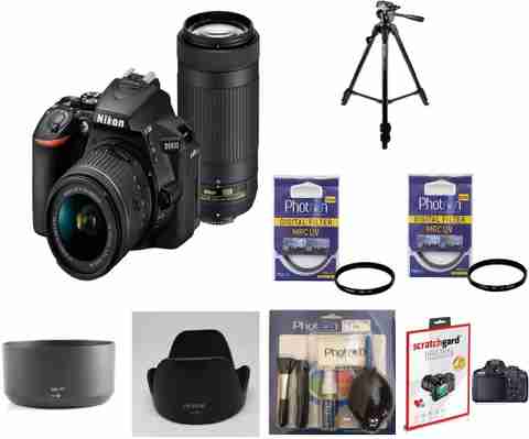 【美品】Nikon D5600 18-55 VR+70-300VR kit Amazon.com : Nikon D5600 DSLR with 18-55mm f/3.5-5.6G VR and