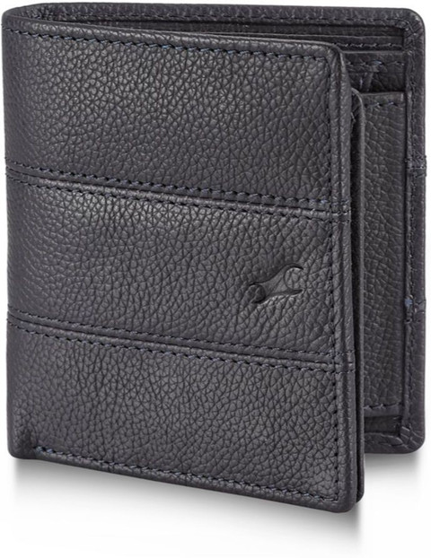 Bifold Wallet Leather Wallet For Men Flipkart Fastrack Men Black - Main Image