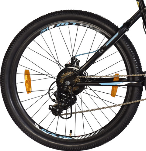 Bicycle Wheel Hero Howler Gear Cycle Black Blue And Black Orange