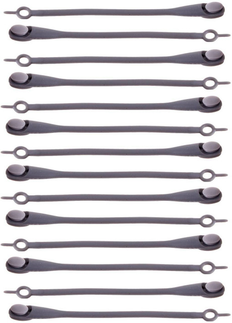 Lify No Tie Elastic Shoelaces- LIGHT GREY Shoe Lace Price in India