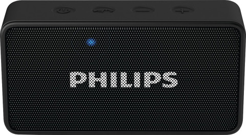 Mp3 Philips Small Speakers Philips BT60 Black 3W Portable