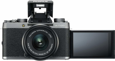 FUJIFILM X-T100 with XC15-45mm F3.5-5.6 OIS PZ Lens Mirrorless