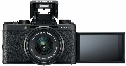 FUJIFILM X-T100 Mirrorless Camera Dual Kit with 15-45mm + 50-230mm