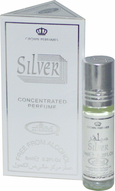 AL- REHAB SILVER Imported ORIGINAL UAE Floral Attar
