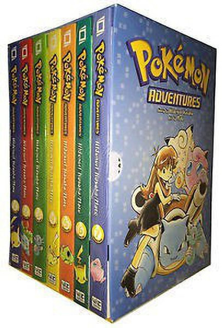 Pokemon Adventures Red Blue Box Set (Set Includes 1-7
