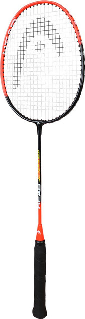 Head Reflex 20 Dark Grey Grey, Orange Strung Badminton