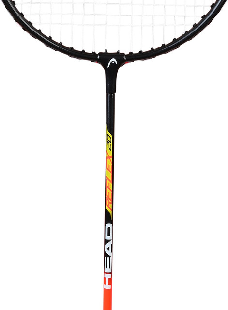 Head Reflex 20 Dark Grey Grey, Orange Strung Badminton