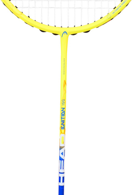 Head Ignition 100 Blue, Yellow Strung Badminton Racquet - Buy Head