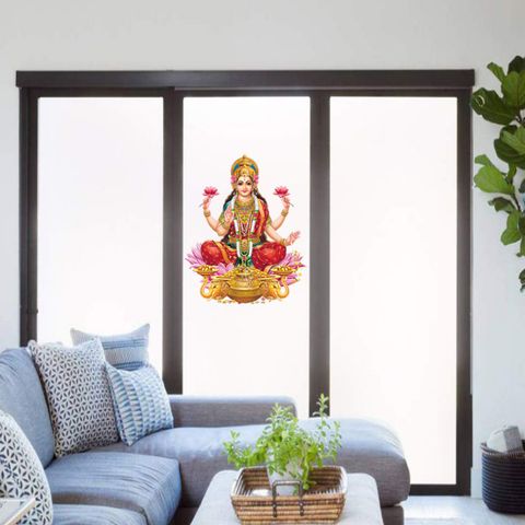 God Window Sticker god & god's 50 cm Window Glass Static God Sticker Self Adhesive Sticker ...