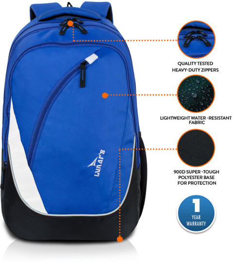 Lunar's Comet 35 L Backpack BlueBlueWhite Price in India