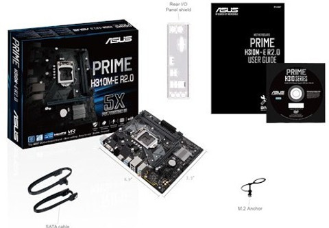 ASUS Prime H310M-E LGA1151Socket Micro-ATX Intel H310 Chipset DDR4