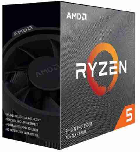 AMD Ryzen 5 3600X 3.8 GHz Upto 4.4 GHz AM4 Socket 6 Cores 12