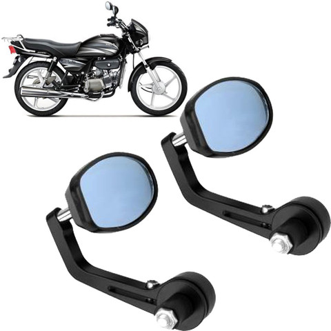 DvineAutoFashionZ Manual Rear View Mirror, Dual Mirror, Driver