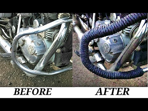 Pious Bike Crash Guard Blue Rope 12 Meter Long Set Of ForPulsar